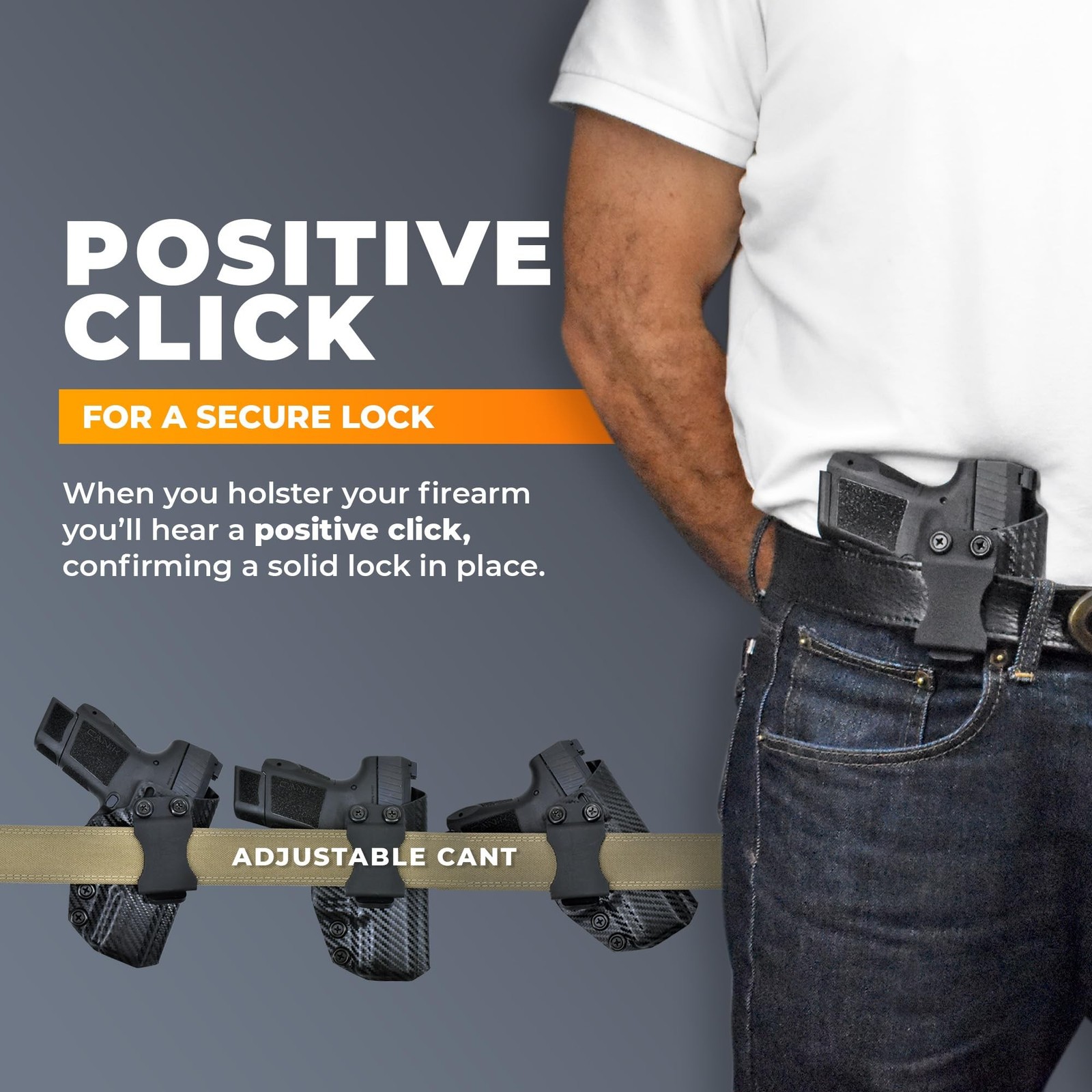 IWB Full Cover Classic – Inside The Waistband Holster – fits S&W Bodyguard 2.0