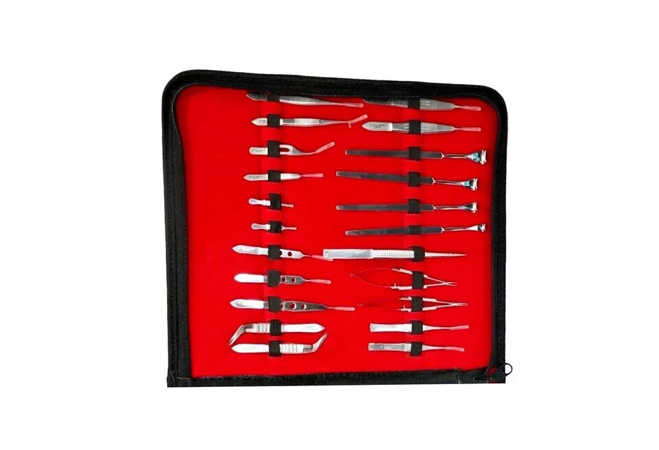 33 Pcs Set Ophthalmic Cataract Eye Micro Surgery Items Kit Surgical Instruments