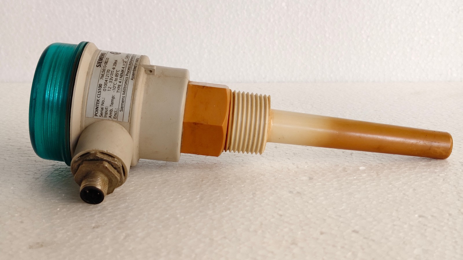 SIEMENS POINTEK CLS100 LEVEL SENSOR 7ML5610-0BD20