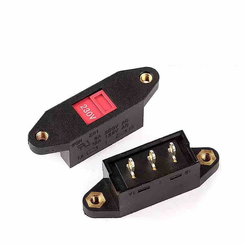 Voltage Selector Slide Switch AC 110V-220V / 115V-220V / 115V-230V 3 Pin 6 Pin