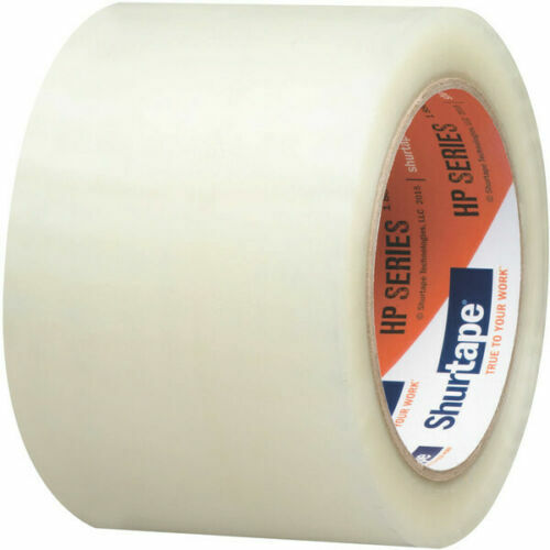 Shurtape HP 200 Packaging Tape 72mm x 100 yds Clear – Pack of 6 rolls