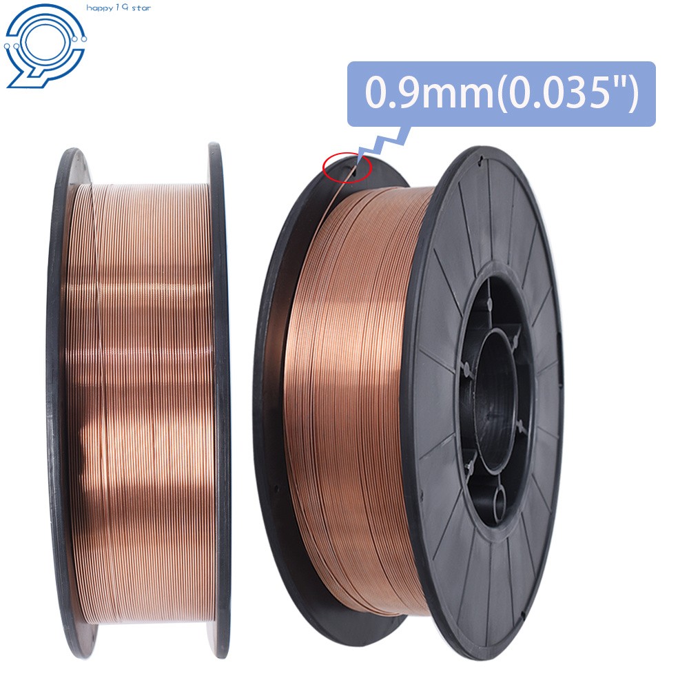2 Pack ER70S-6 .035″ (0.9mm) Mild Steel MIG Welding Wire 10-lbs Roll