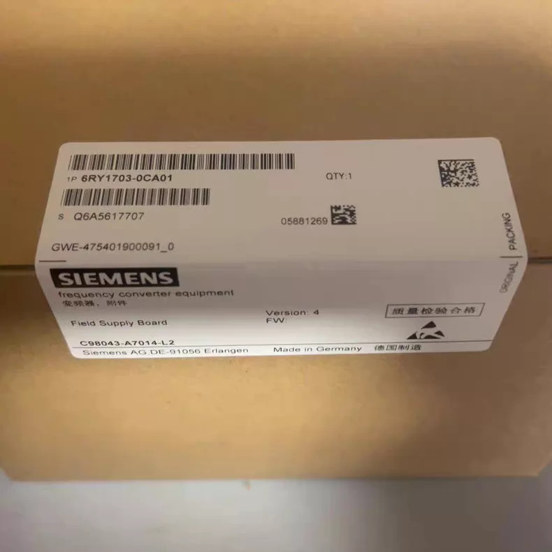 1PCS Brand New Siemens 6RY1703-0CA01 C98043-A7014-L2 in Box Fast delivery