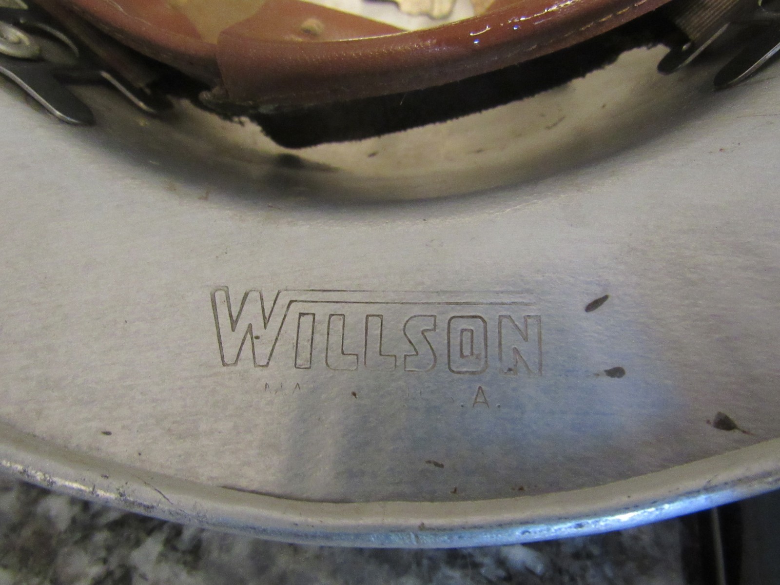 Vintage Willson Full Brim Aluminum Hard Hat – Style No. 31STH Super-Tough