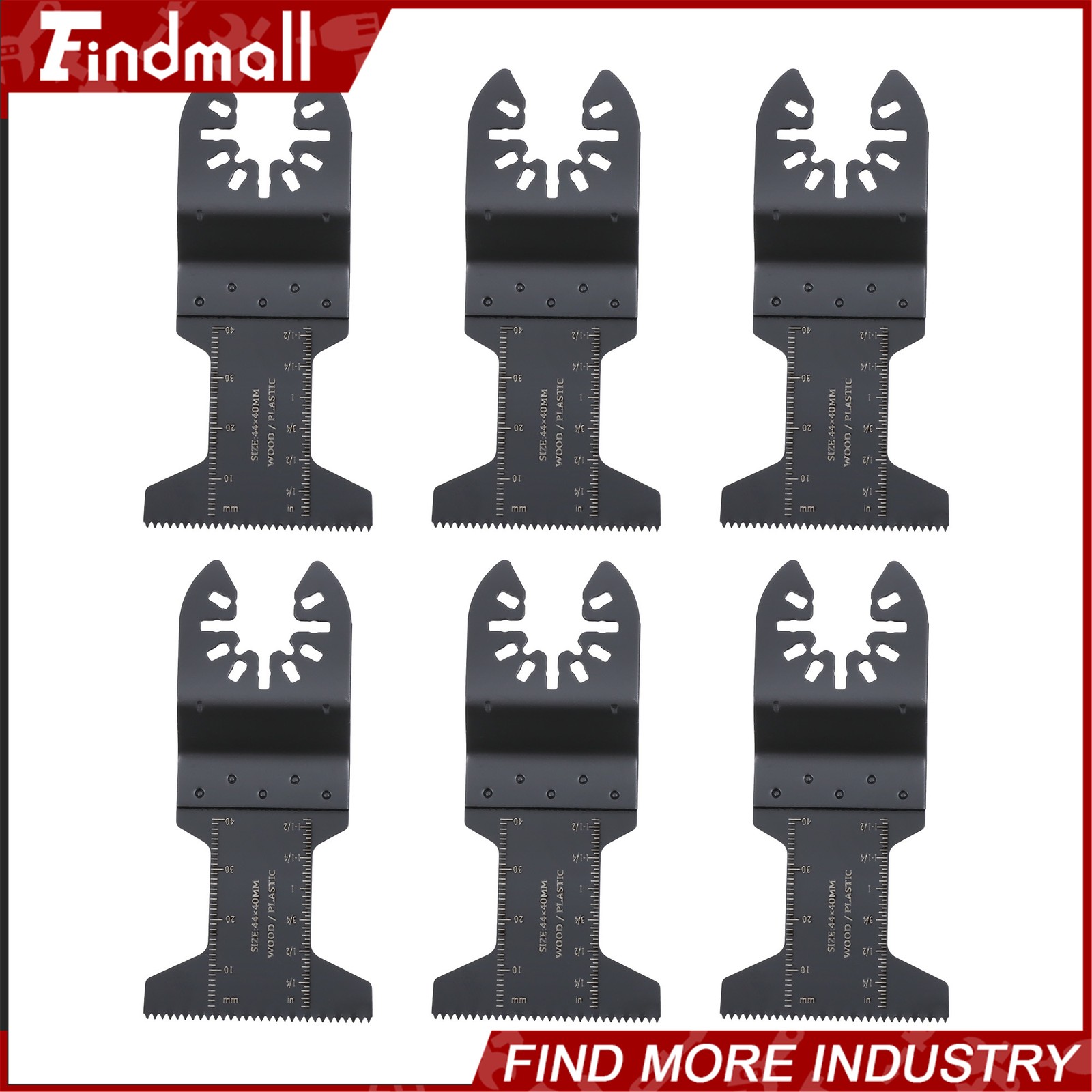 Findmall 116Piece Oscillating Tool Blades Set with Cutting & Sanding Pads