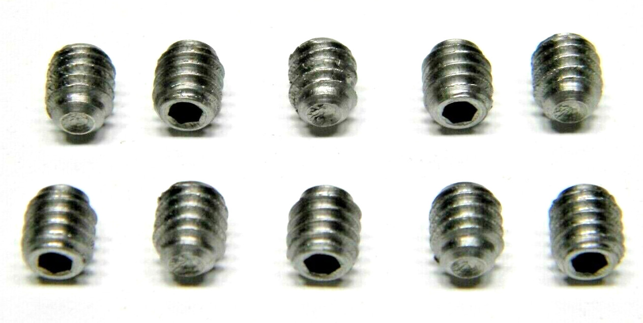 12-24 x 1/4″ Socket Set Cup Point Screw Stainless Steel 18-8 Sold as 10 Pack