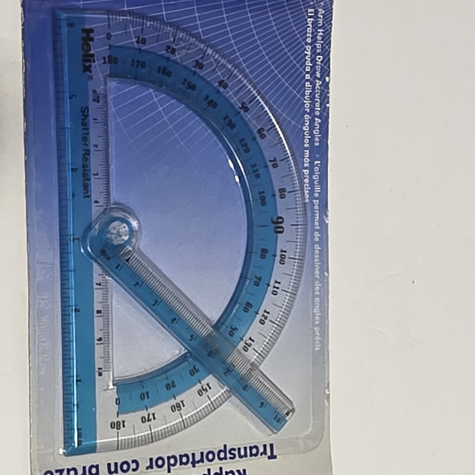 Swing Arm Protractor for Precision Angles – 180 Degree Rotation Tool