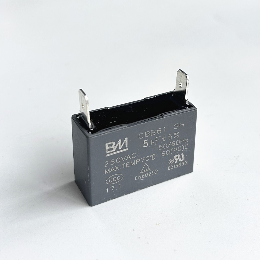 CBB61 250V 1.5/4/5/6/8/10/12/15/20/30/40/25 UF Fan Motor RUN Capacitor 2 PINS