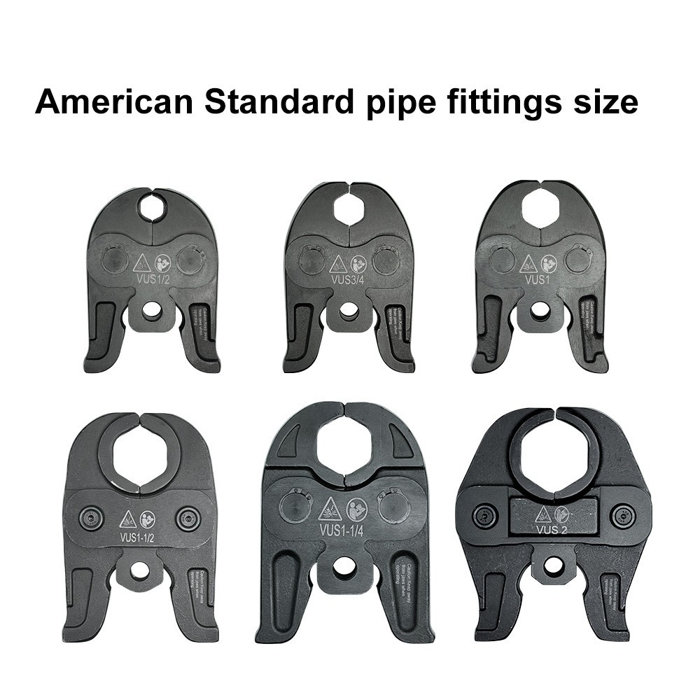 1/2-2” standard jaws for PROPRESS copper tubing, suitable for DeWalt DCE200