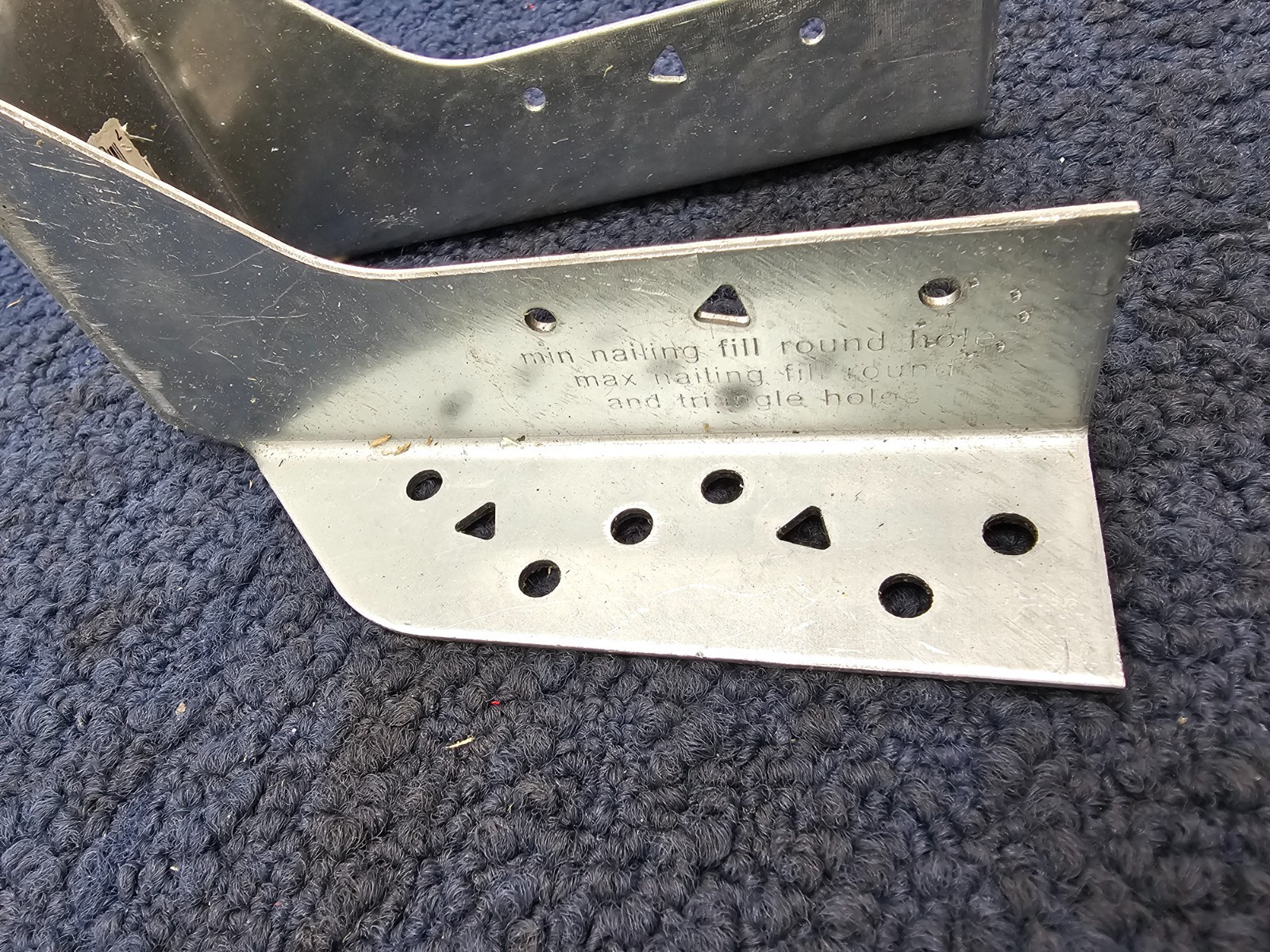 (QTY 2) Simpson Strong-Tie HU1.81/5 ESR-2523: Galvanized Face-Mount Joist Hanger
