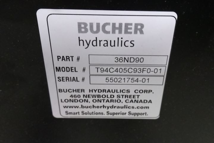 Monarch T94C405C93F0-01 5 HP 1800 RPM 208-230/460VAC 15 Gal Hydraulic Power Unit