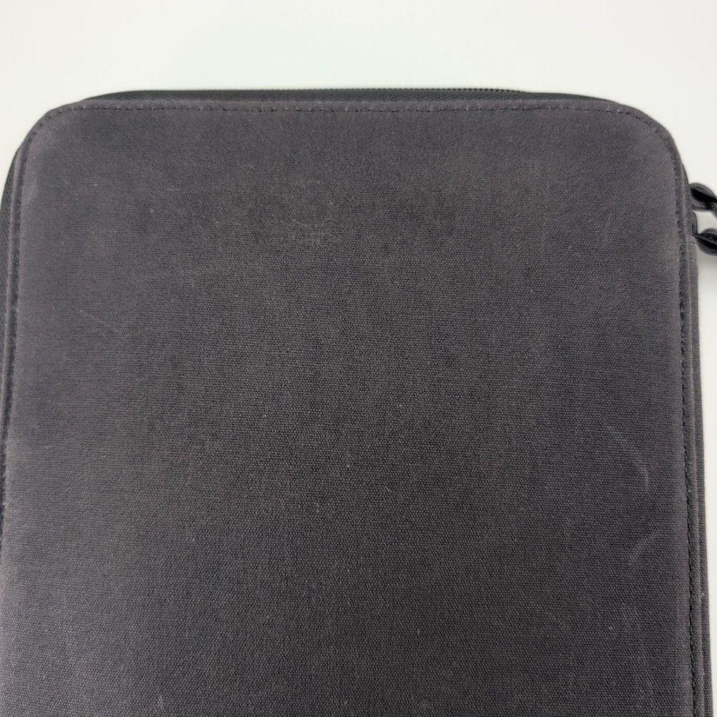 LOCHBY Daily Folio A5 Black Yellow YKK Travel Pen Case Pouch