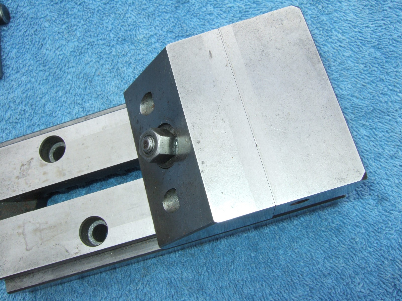HERMANN SCHMIDT USED V0-4 GRIND VISE W/WRENCH TOOLMAKER MACHINIST INSPECTION #H