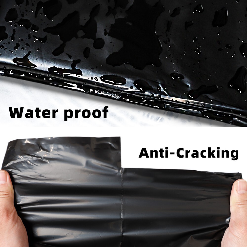 500 12×15.5 Poly Mailer Self Sealing Shipping Mailer Bags Black POLYSELLS
