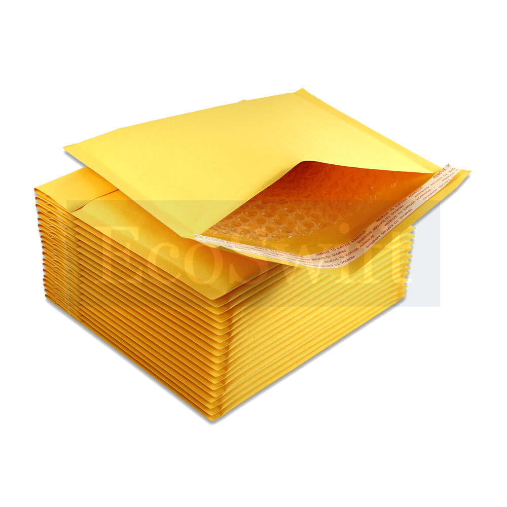 1-9000 #CD 7.25×8 “EcoSwift” Kraft Bubble Mailer Padded Envelope Bags 7.25″ x 8″