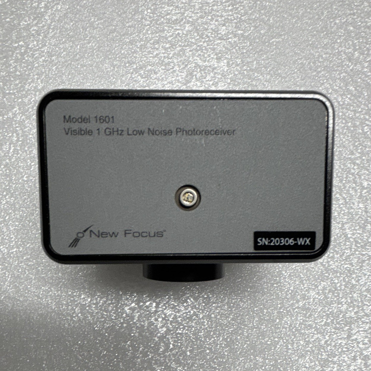New Focus 1601 Model 1601 Visible 1 GHz Low Noise Photoreceiver w/ Hard Case