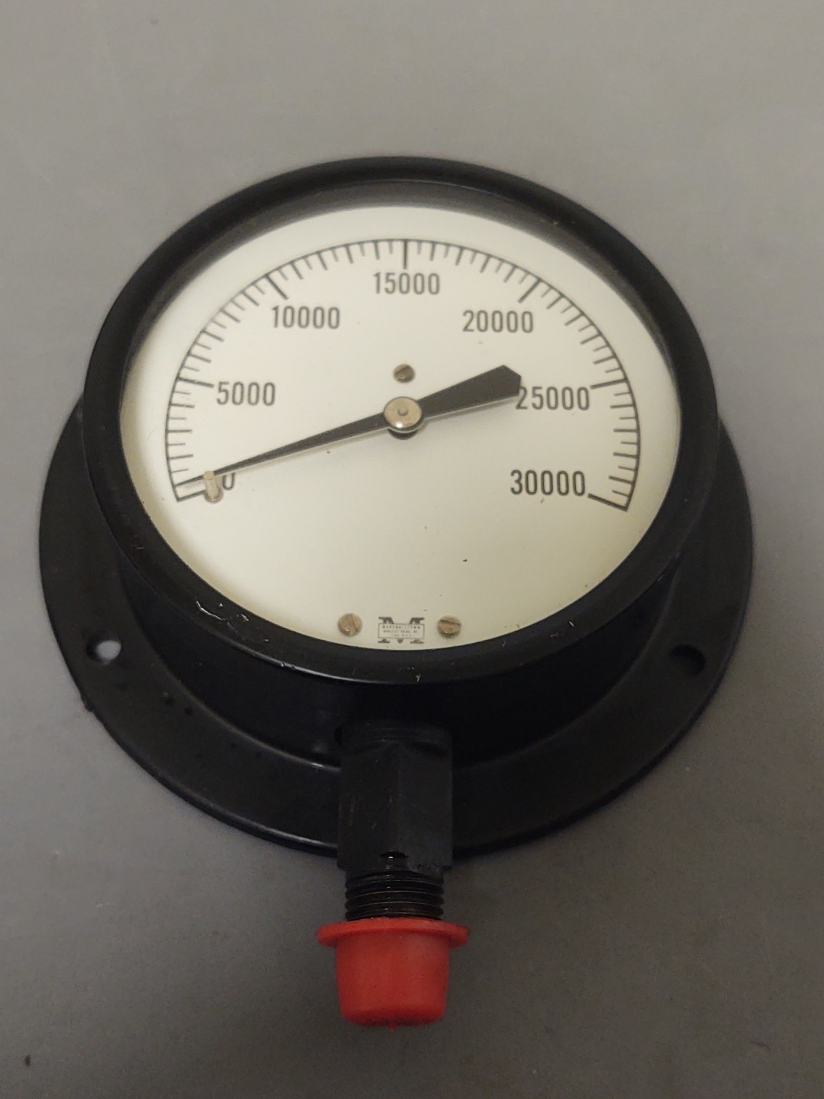 🔥MARSHALL TOWN HIGH PRESSURE GAUGE 0-30,000 PSI, 3-1/2, 1/4″ NPT