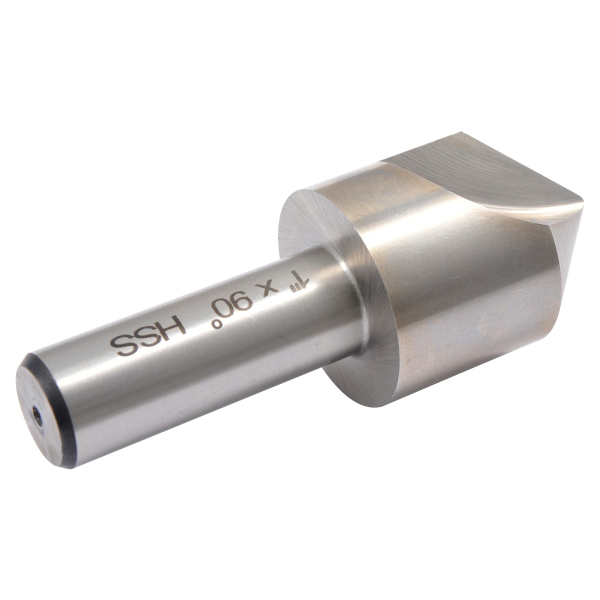 1″ SINGLE FLUTE 90 DEGREE HIGH SPEED STEEL COUNTERSINK (2001-0807)