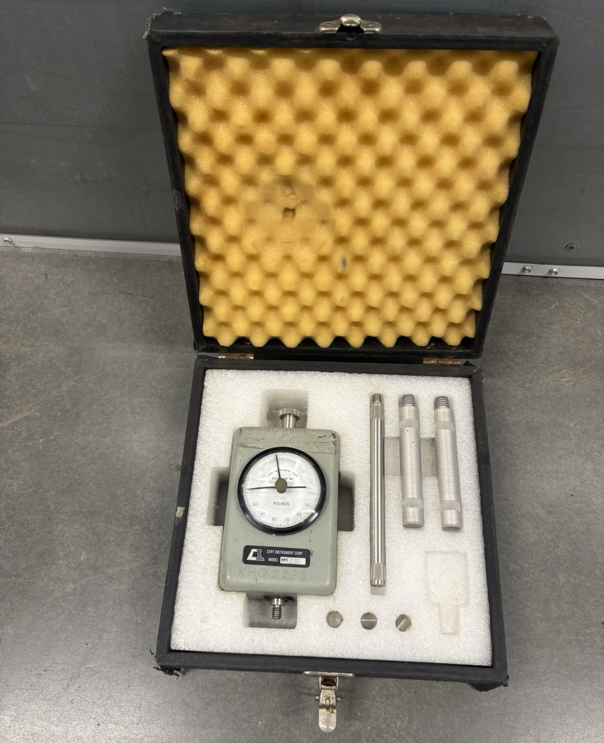 CETI PPT 150 Dial Indicator Gauge Measurement Set with Tips in Carrying Case