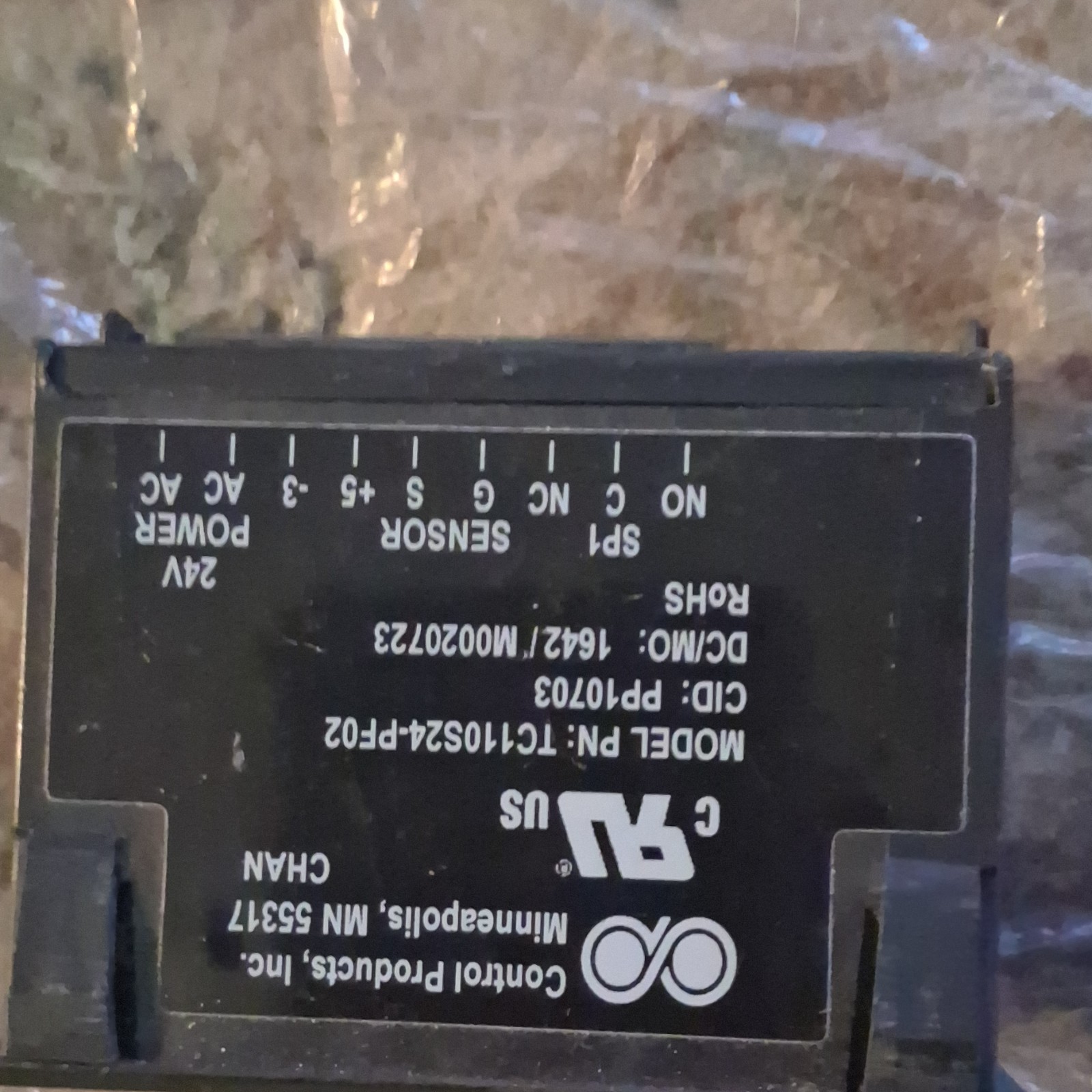 Control Products Inc. TC110S24-PF02 HVAC Control Board 24V Temperature Module