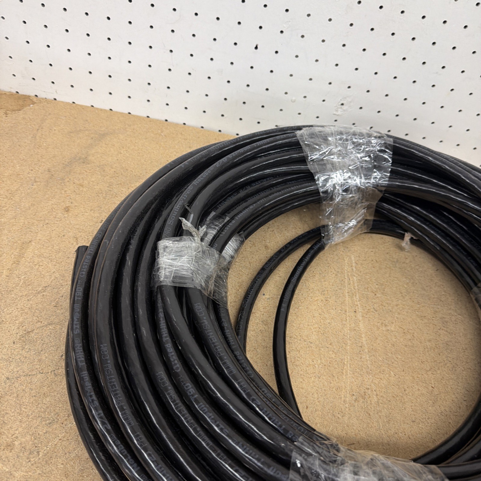 150 FOOT Cerrowire 2/0 Black Stranded Copper THHN Wire