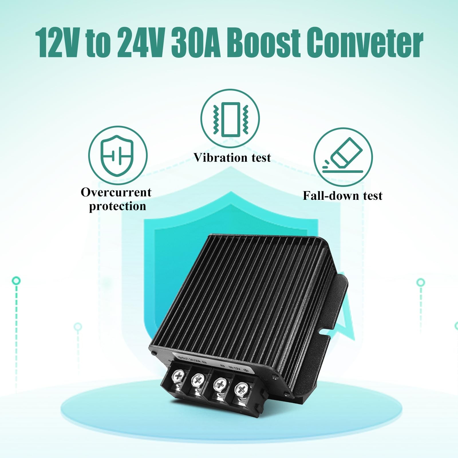 Mzhou Dc 12V To 24V Voltage Converter 30A 720W Voltage Converter 24V Voltage