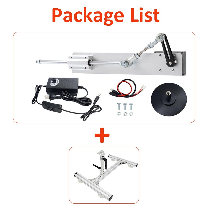 Electric Reciprocating Linear Actuator Motor 24V 120RPM 150mm 6 inch Stroke Fast
