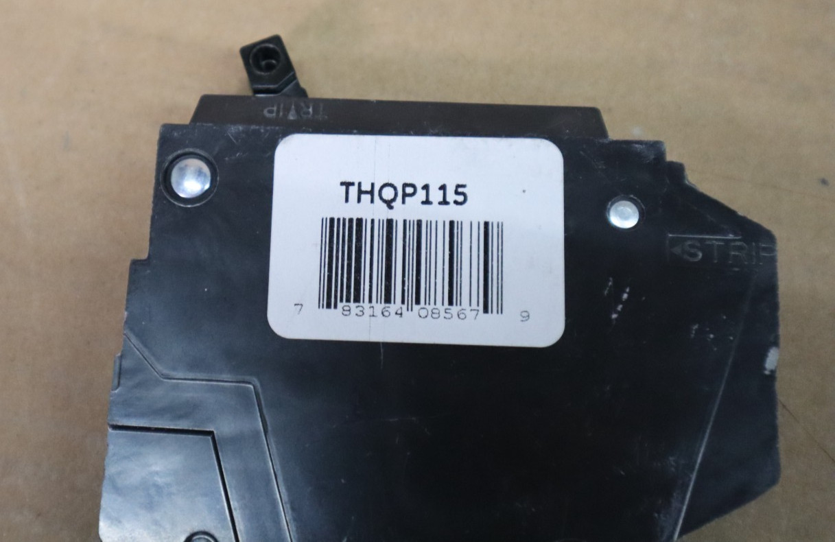 5 GE THQP115 15A 120V 1 POLE TYPE TQP CIRCUIT BREAKER