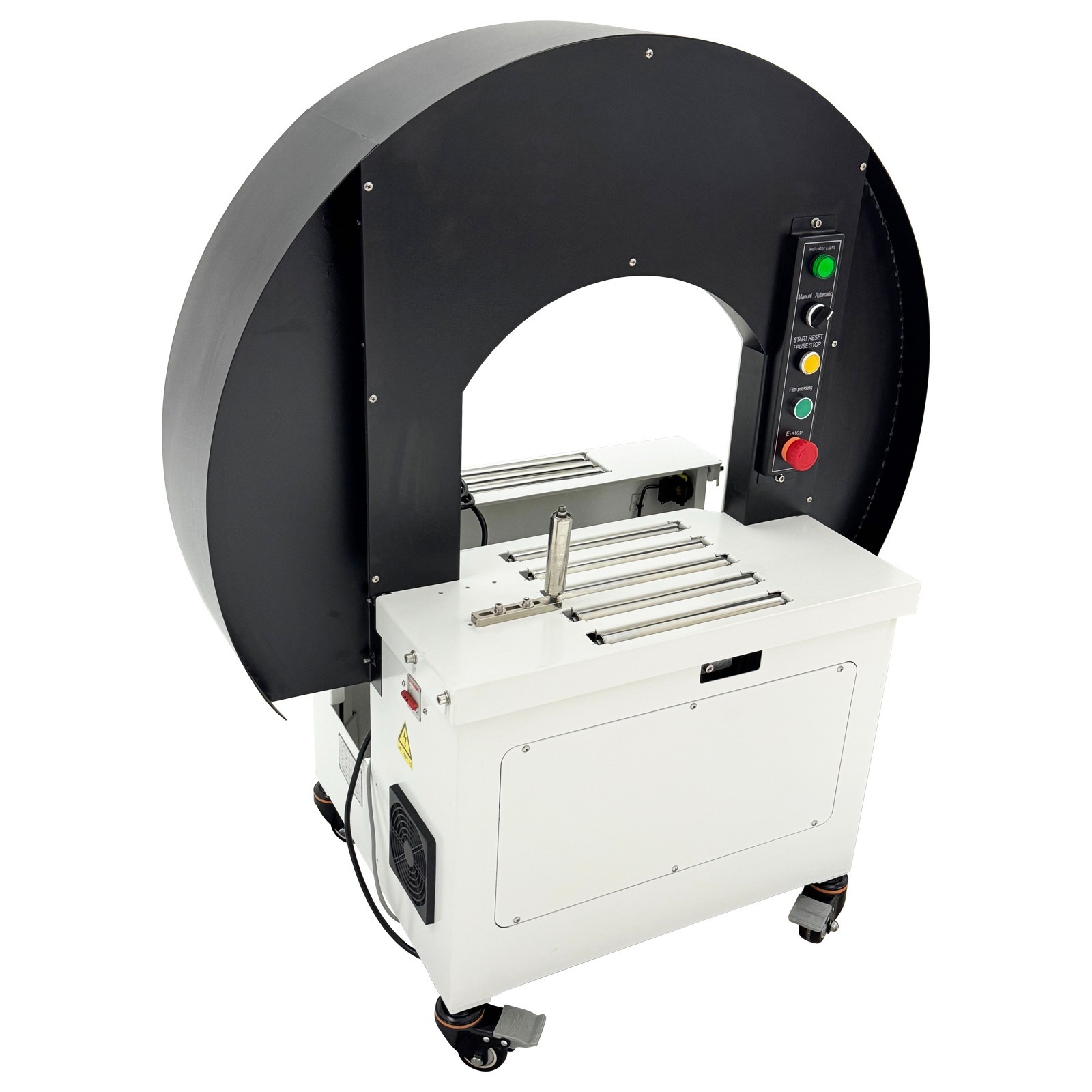 Heavy-Duty 110V Semi-auto Wrapping Machine 350W Semi-automatic Stretch Film Wrap