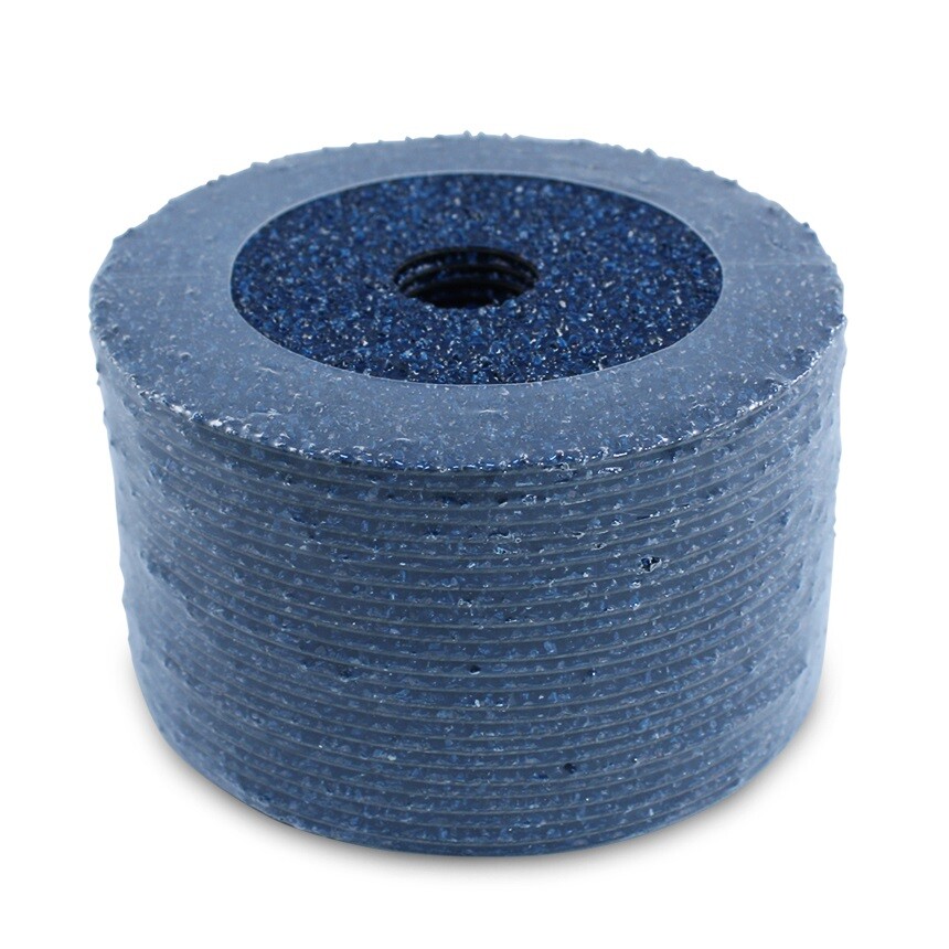 200 Pack – 5″ Zirconia Resin Fiber Disc 24 Grit 5 inch Grinding & Sanding Discs