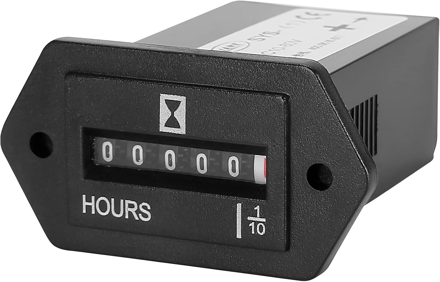 Mechanical Engine Hour Meter AC 110V 120V 220V 230V for Air Compressor Golf Cart