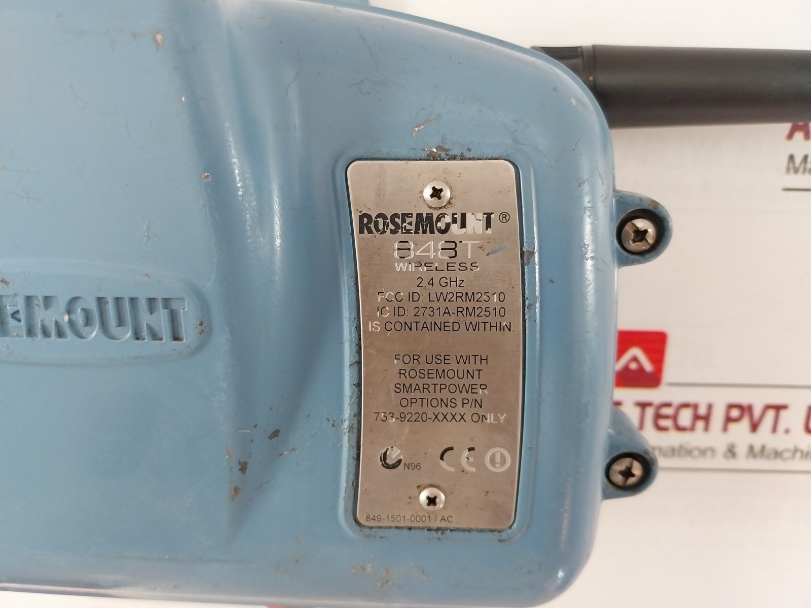 Rosemount 848T Wireless Temperature Transmitter 848TXN5S002WA3WK1B6HA1C1F5C4Q4