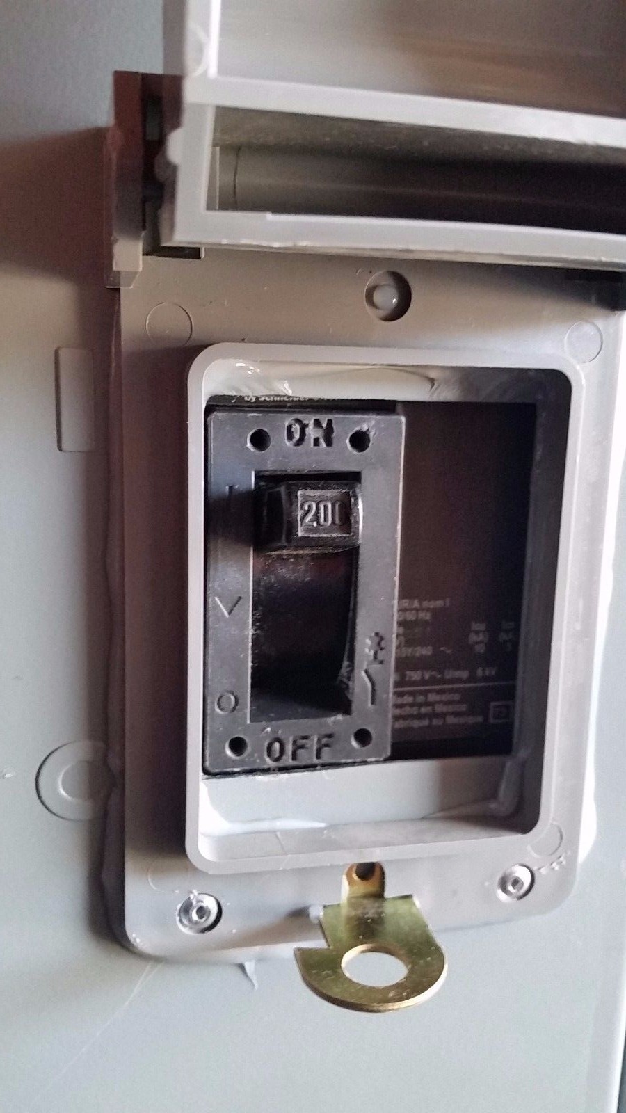 Original QE3200VH replacement kit for new style M01 Meter Stack – Stops Theft!