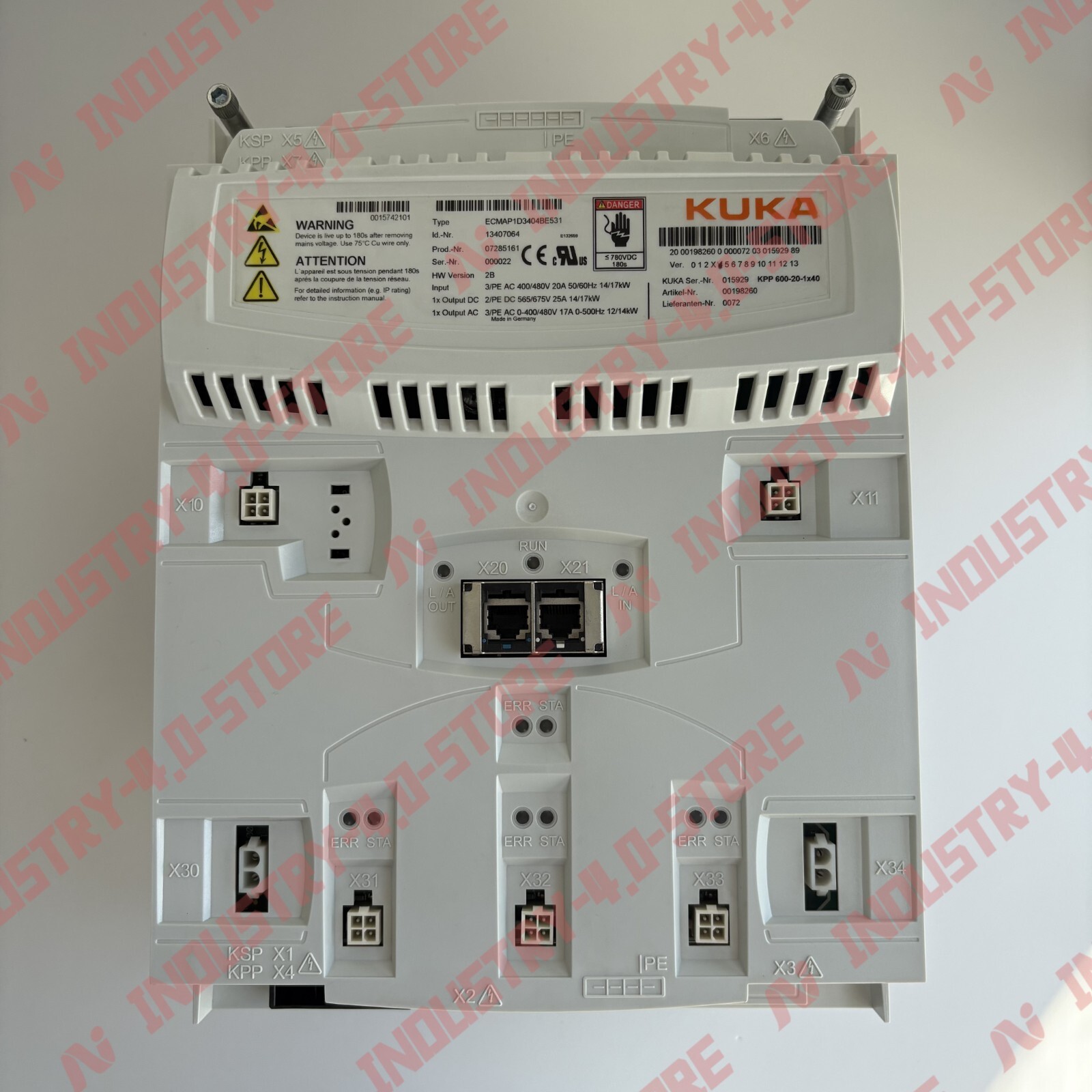 1PCS New KUKA 015929 KPP 600-20-1×40 00198260 ECMAP1D3404BE531 robot driver