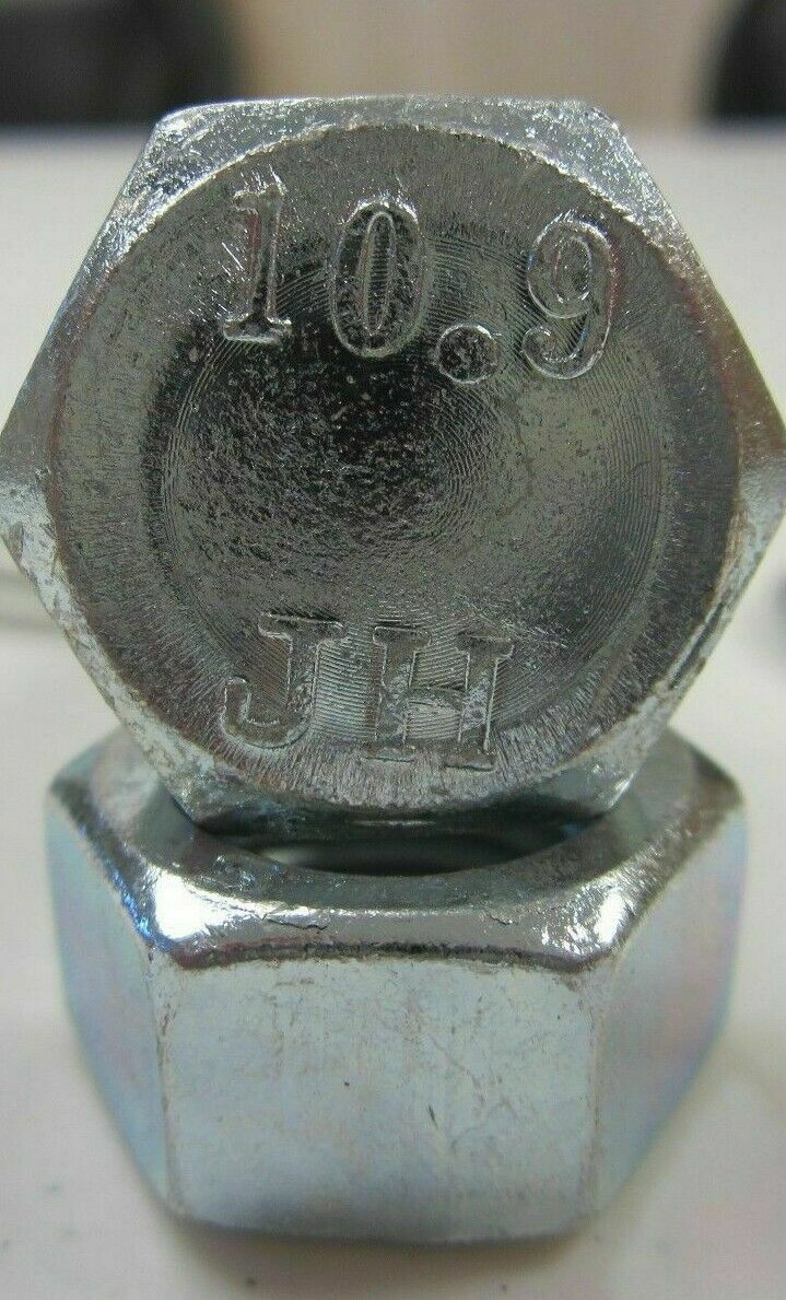 748 Piece Metric Class 10.9 Hex Head Bolt & Nut Assortment Zinc Plated