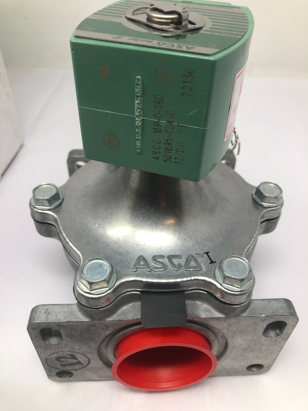 ASCO 8214G271 2-Way Normally Closed 1-1/2″ NPT 12VDC Aluminum Fuel Gas Solenoid