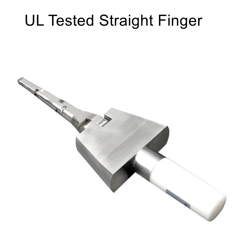 UL Test Finger (Curved/Straight) PA100 Articulated Wedge-Shaped Test Finger