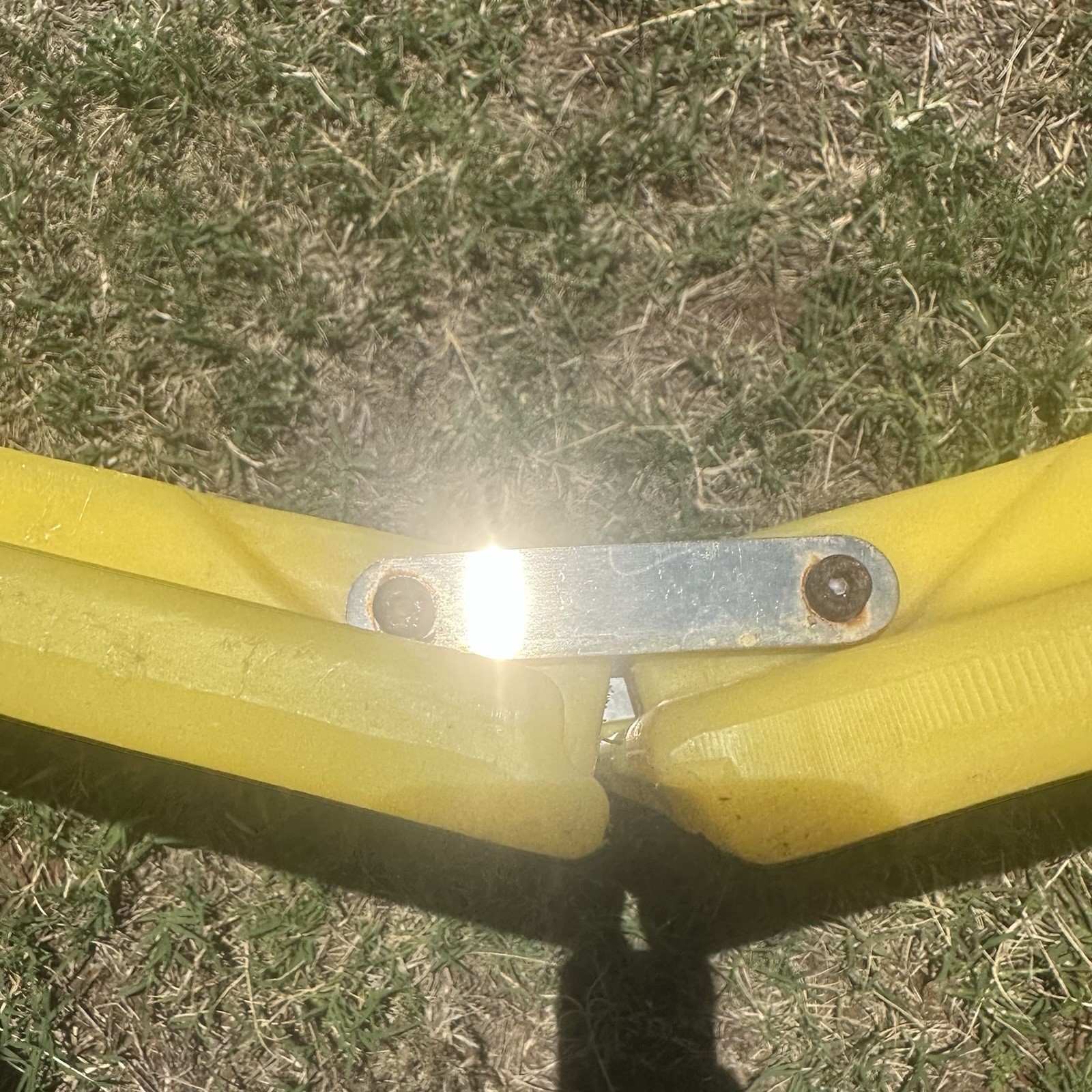 Iron Duck Ultra Space Save Folding Spinal Immobilization Backboard Yellow 72”