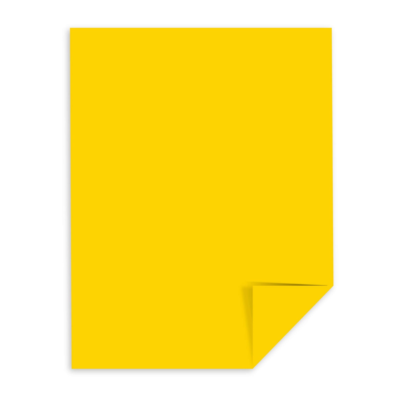 Neenah Wausau Paper 22531 500 Sheets (Pack of 1), Solar Yellow, Yellow