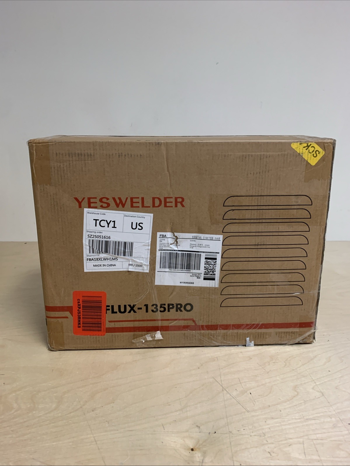 YESWELDER Flux-135PRO Gasless MIG Welder – Portable Welding Machine