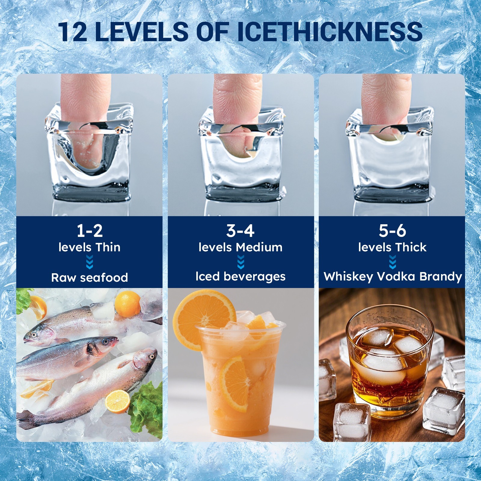 Commercial Ice Maker Machine-Head Only 400 LBS/24h 132 Ice Cubes Self-Cleaning
