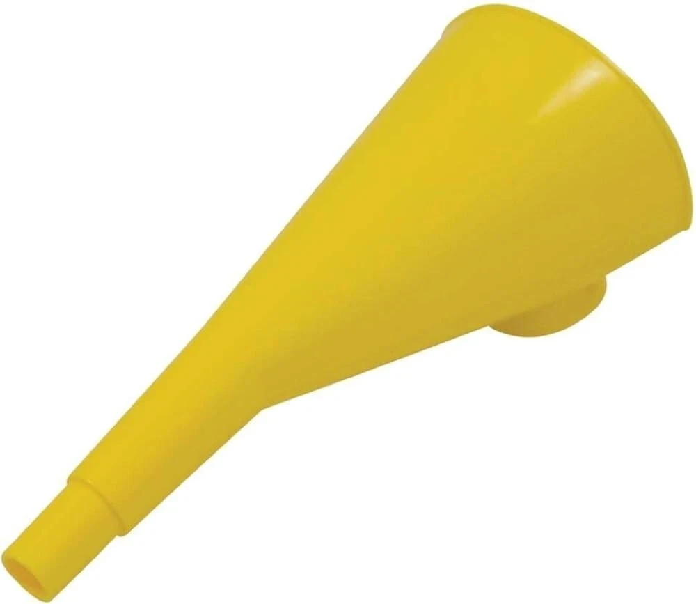 Eagle Yellow Poly Gas Can Funnel Spout Replacement for Metal Type Safety Cans