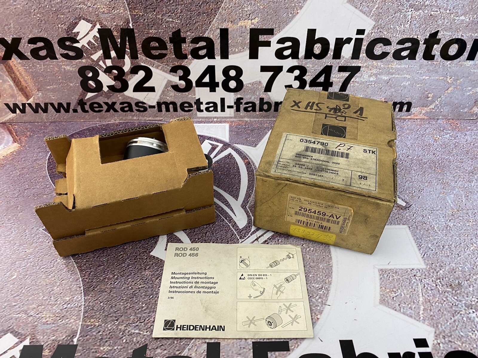 Heidenhai 295 459-AV ROD Encoder 456