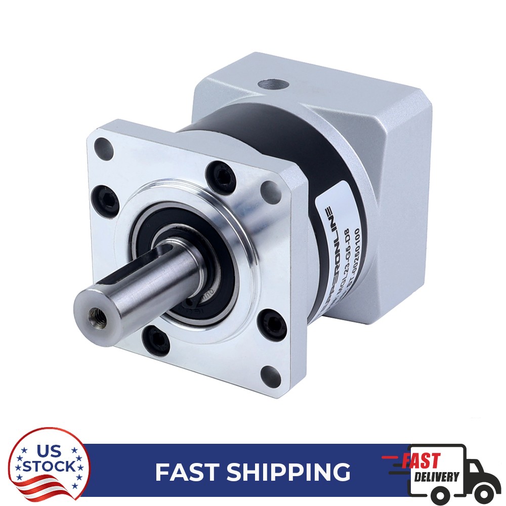 STEPPERONLINE Nema 23 Planetary Gearbox 5:1 Backlash 30arc-min Φ8mm Input Shaft