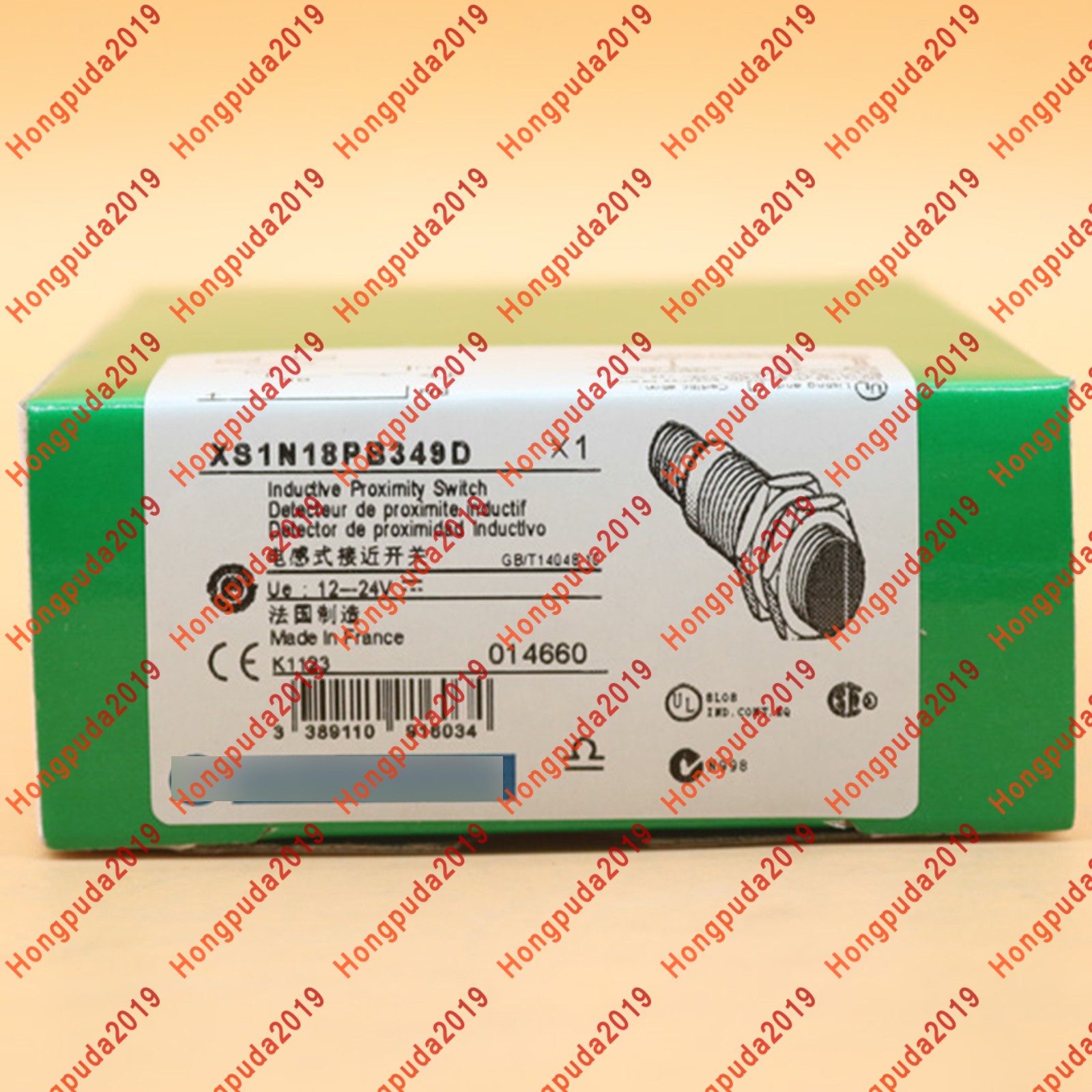 1PC New in box Schneider XS1N18PB349D Telemecanique Sensor FREE SHIPPING