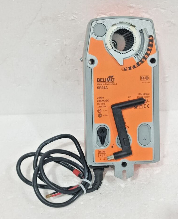 BELIMO SF24A 20Nm 24VAC /DC SPRING RETURN ROTARY ACTUATOR NEW FAST SHIPPING