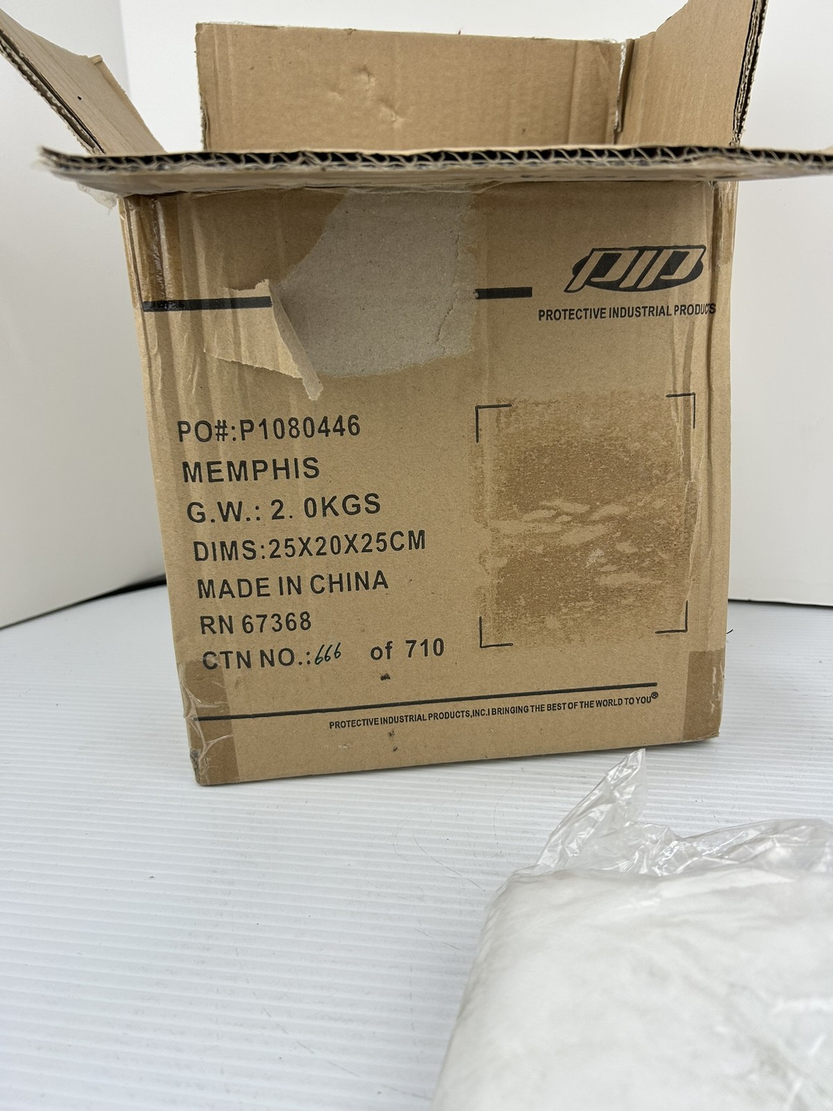 PIP Protective Industrial Products 200-BG01 White Beard Guard – Box of 900