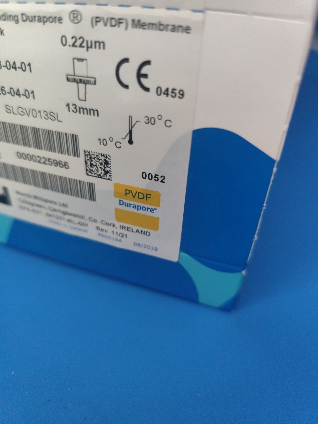12 Pieces Millipore Syringe Filters Individually Wrapped 0.22um Lot 2020