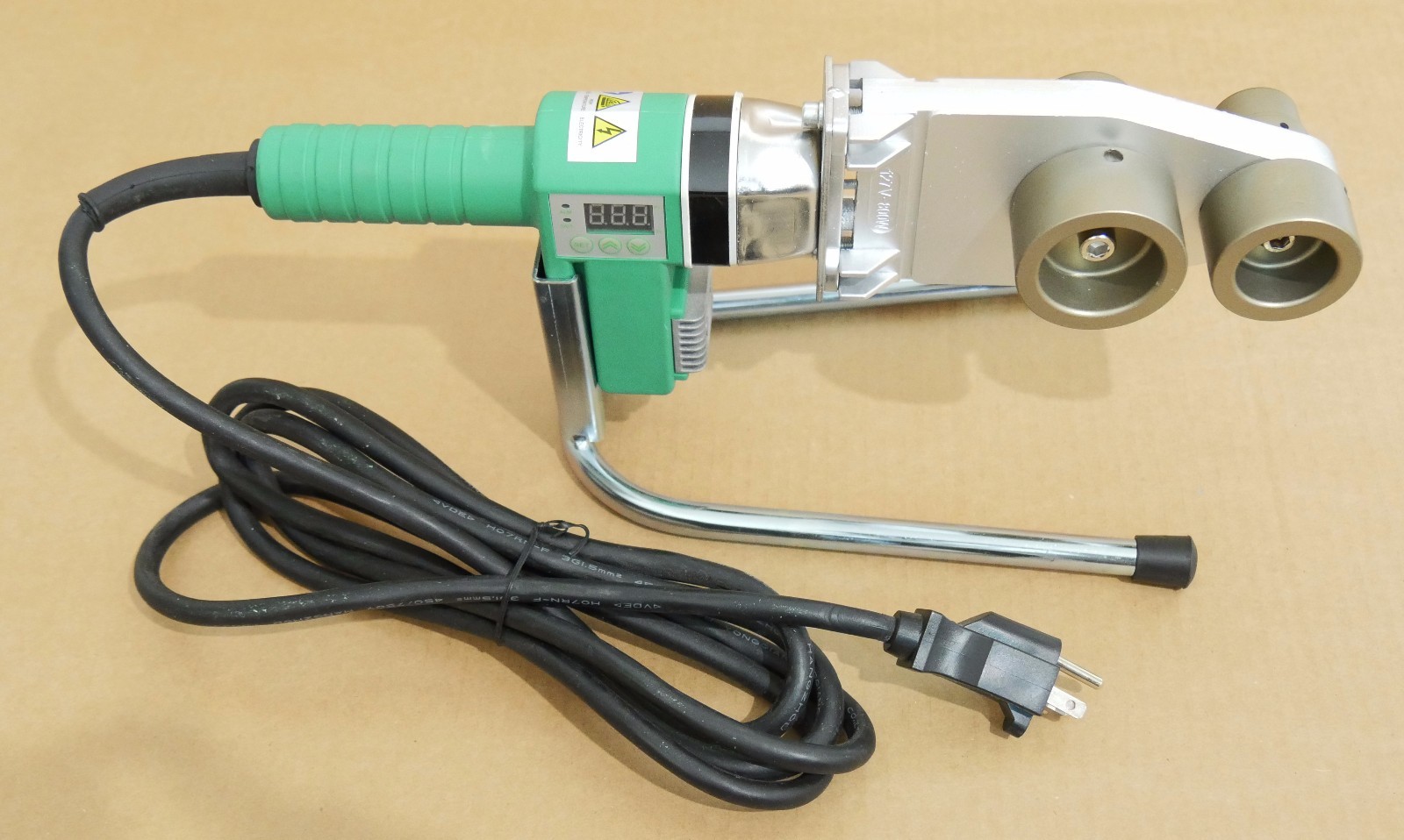 110V – 800W Pipe Fusion Welding Tool w/ Case & 20mm – 63mm sockets