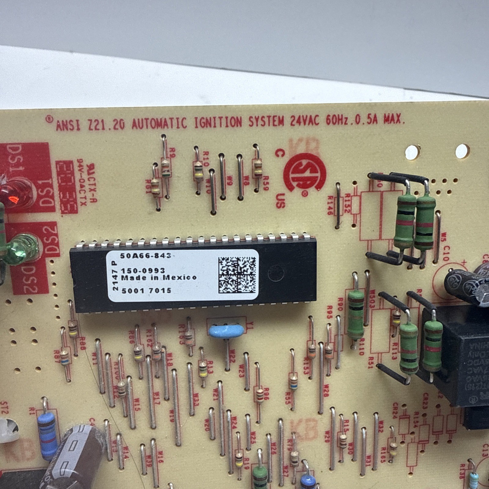 Lennox Replacement Furnace Control Board 50A66-843, 150-0993. 4544-G